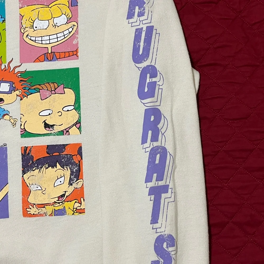 Nickelodeon Rugrats Graphic Cream Sweater - Picture 3 of 5